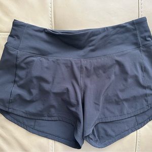 Lululemon speed up shorts 2.5 inseam midrise